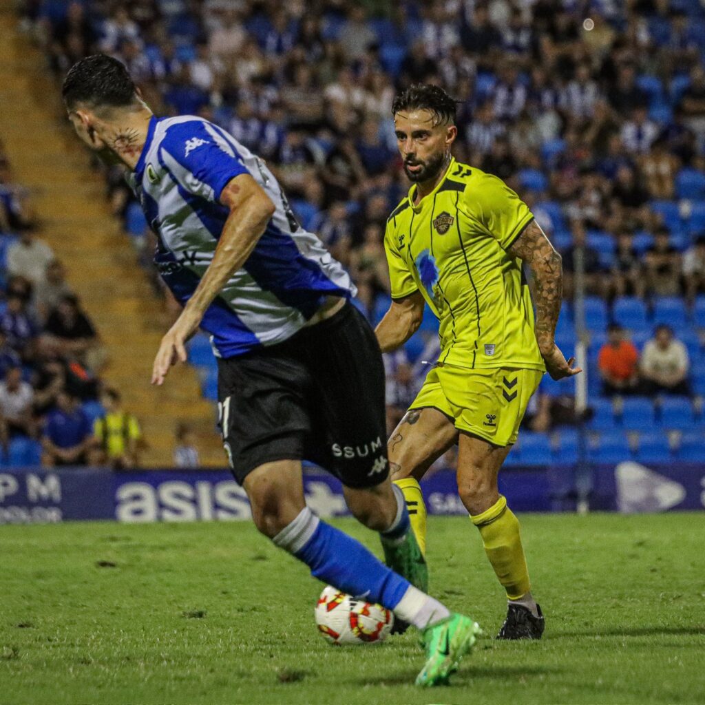 Imagen del partido de ida