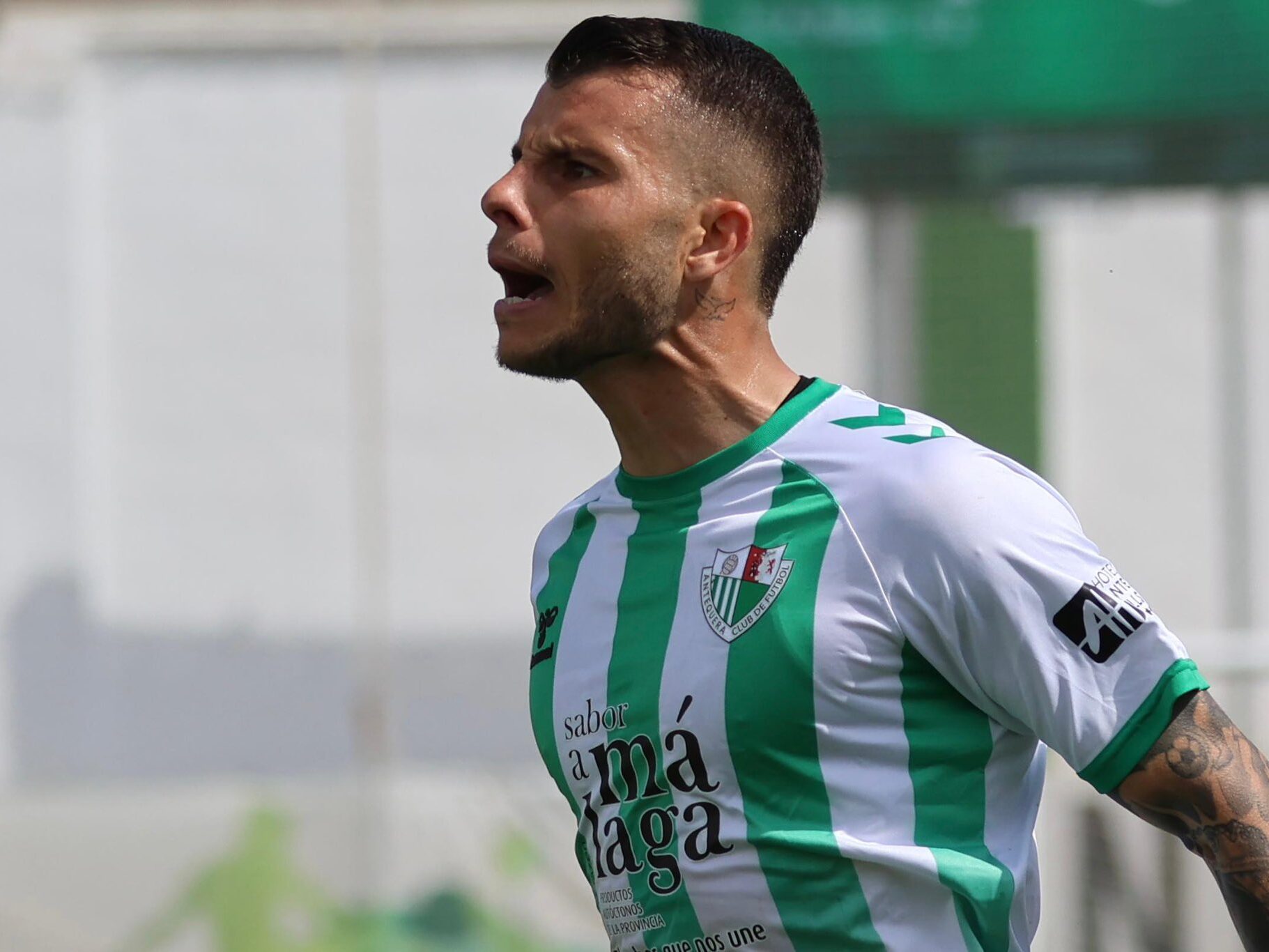 Pol Roigé durante el partido