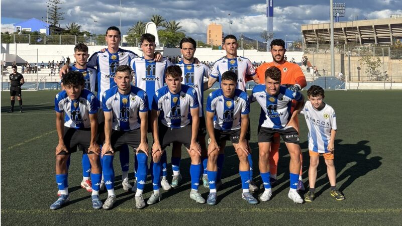 El Hércules B vence y convence ante el Novelda Unión