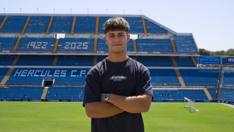 Álvaro Sánchez vuelve al Hércules para reforzar el centro del campo del Juvenil A