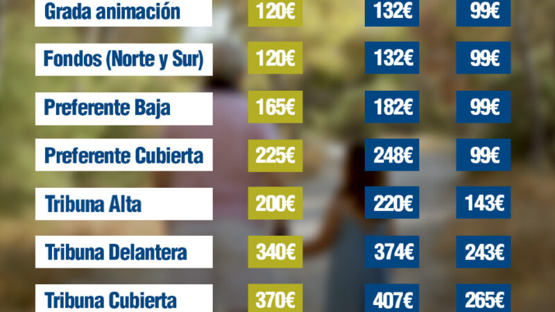 El Hércules mantiene los precios de los abonos de la temporada pasada