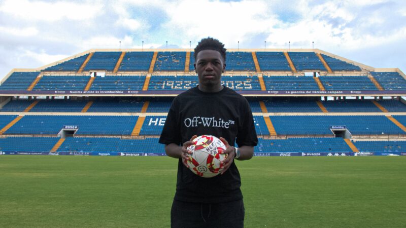 Aitor Nnadi, nuevo delantero para el Juvenil A