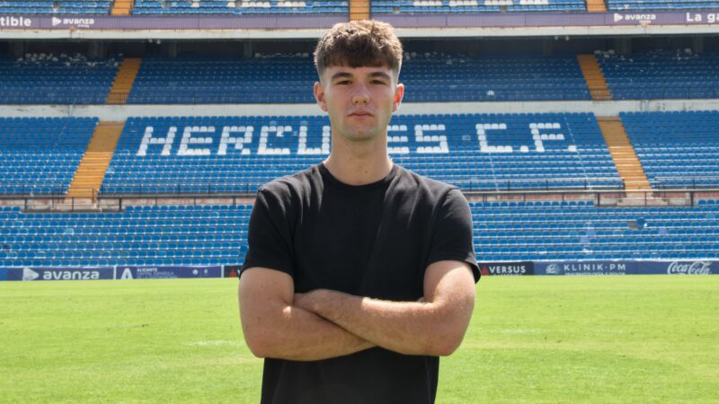 Javier Valverde llega al Hércules B