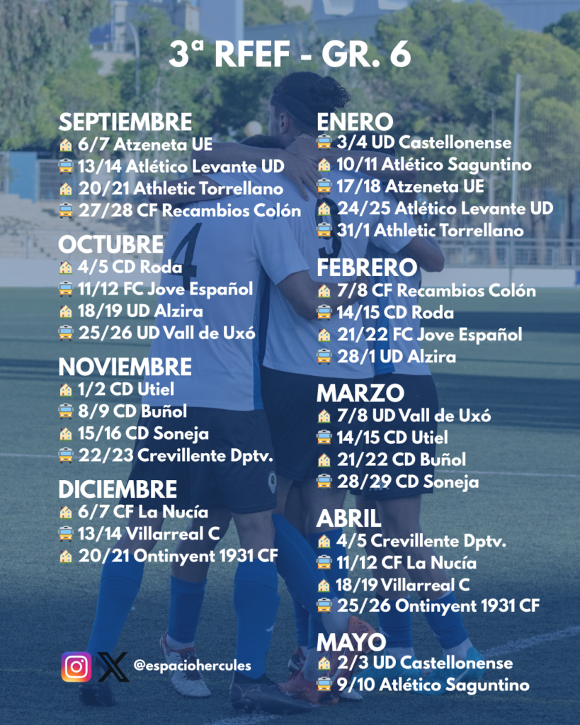 Imagen del calendario del Hércules B
