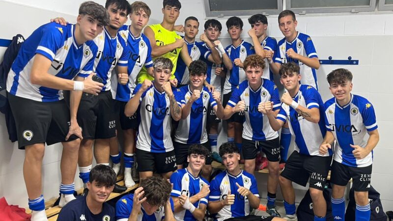 Juvenil C y Cadete A empiezan con goleadas