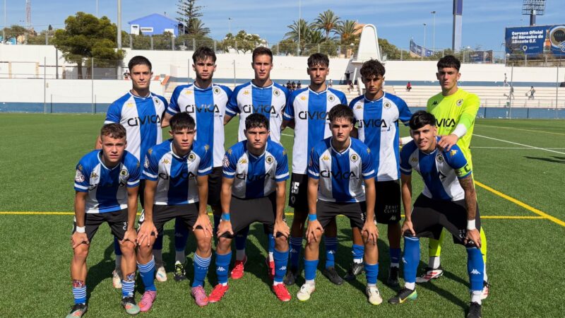 El Juvenil A no pasa del empate contra el Real Murcia (0-0)
