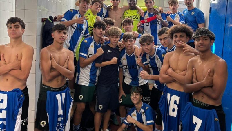 Fin de semana de goleadas para los tres cadetes