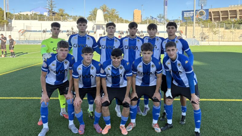 El Juvenil A sigue sin levantar cabeza (1-2)