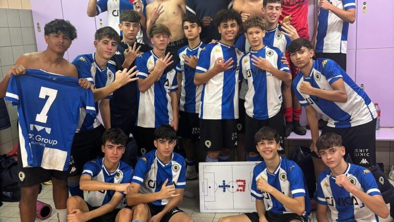 Juvenil C y Cadete C acaban el año líderes de sus ligas