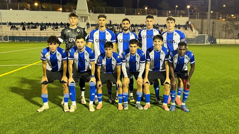 Golpe de autoridad del Hércules B ante el Ontinyent para cerrar el año (1-0)