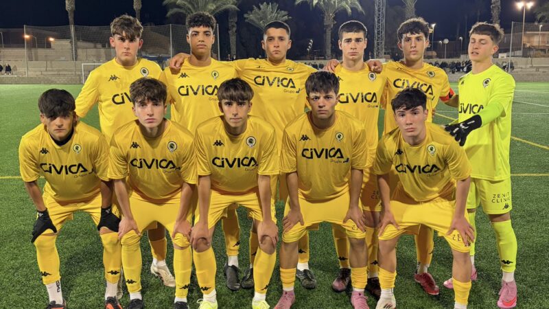 Fin de semana con poca liga en la cantera