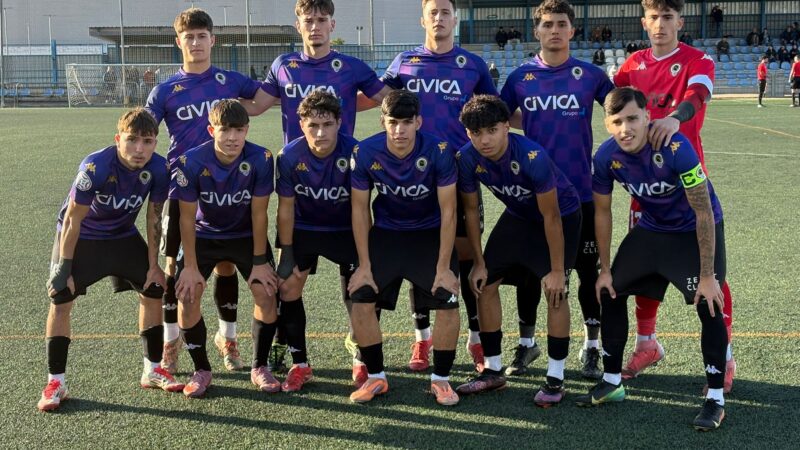 El Juvenil A salva un punto en Talavera de la Reina, pero pierde a Sergi Capdevila y Eric Batto (1-1)