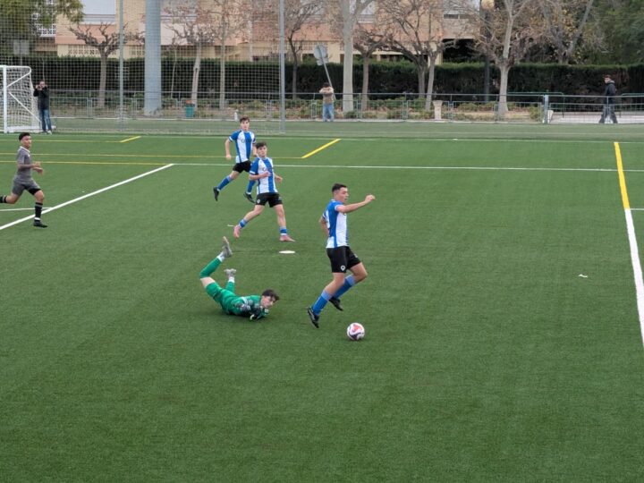 El Juvenil B golea a El Rumbo y el Cadete A estrena entrenador con victoria