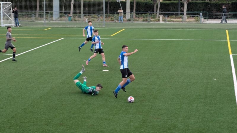 El Juvenil B golea a El Rumbo y el Cadete A estrena entrenador con victoria