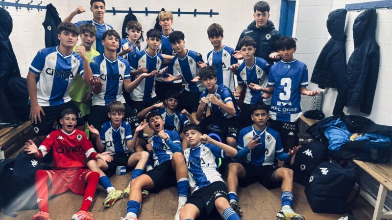 El Infantil A gana contra todo y contra todos