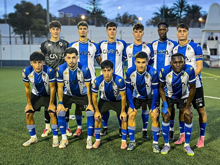 El Hércules B recibe a un Jove Español golpeado y en crisis