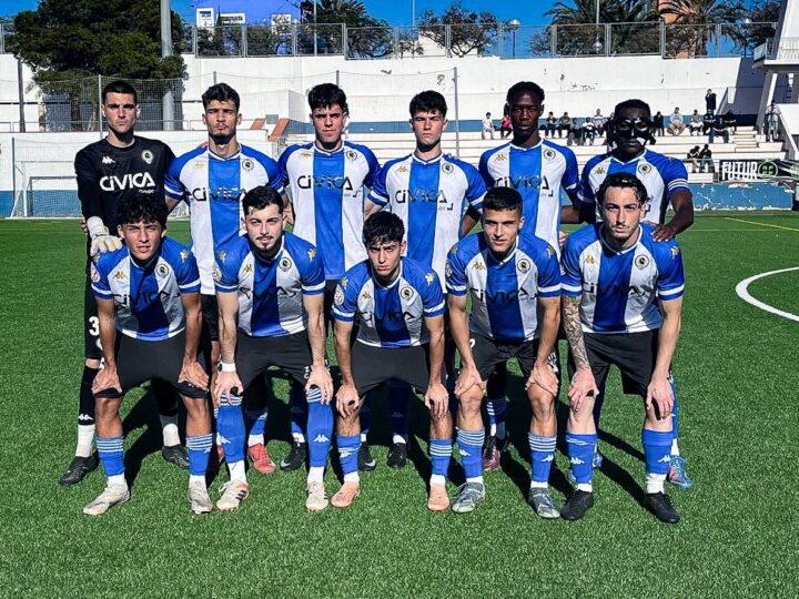 Reparto de puntos entre Hércules B y Jove Español (0-0)