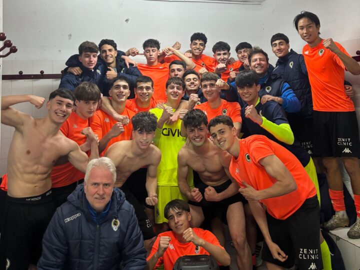 El Juvenil B suma tres puntos importantes y el Cadete A cae con honor