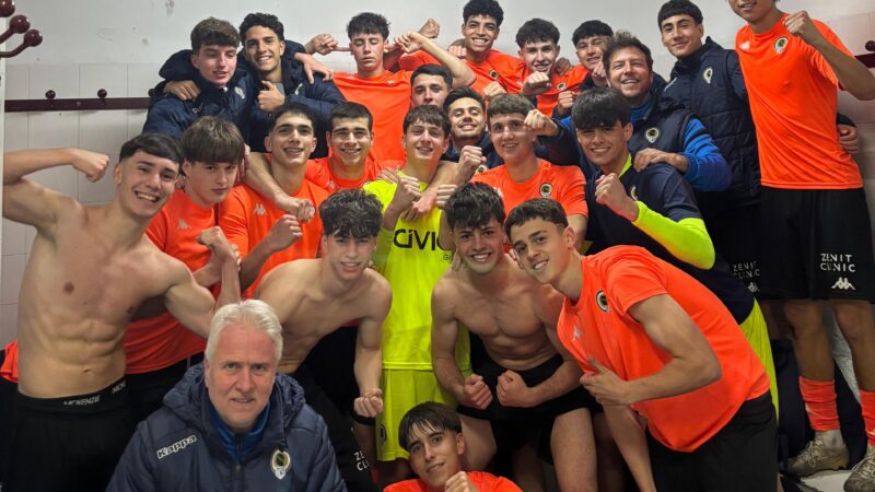 El Juvenil B suma tres puntos importantes y el Cadete A cae con honor
