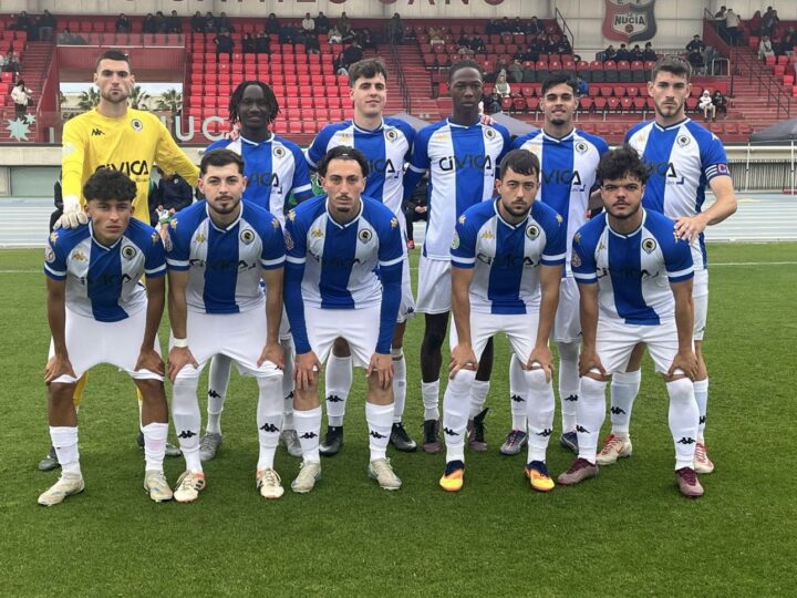 El Hércules B cae ante La Nucía, pero mantiene la distancia con el descenso (1-0)
