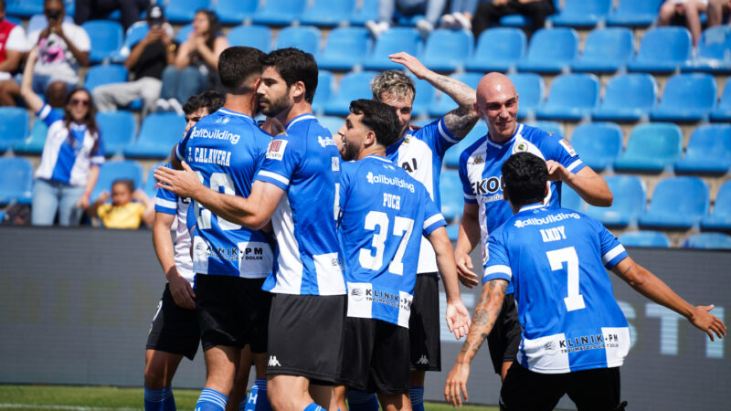 El Hércules logra una victoria clave por la permanencia ante el Teruel (3-1)