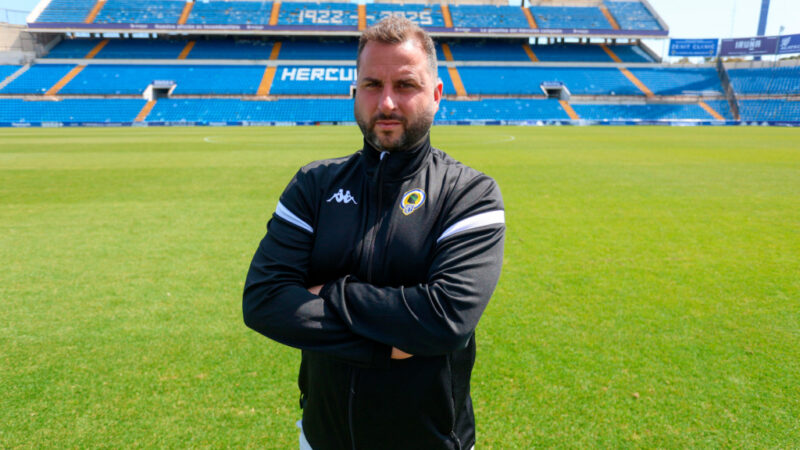 ‘Josele’: «Estoy muy contento con el Cadete A y tenemos posibilidades de ascenso hasta el final»