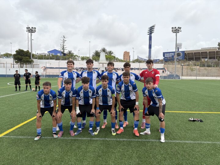 El Juvenil A termina la liga con derrota (3-4)