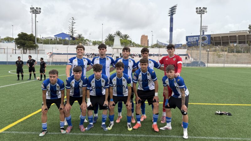 El Juvenil A termina la liga con derrota (3-4)