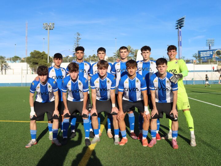 Fin de semana con menos partidos de lo habitual en el resto de la cantera