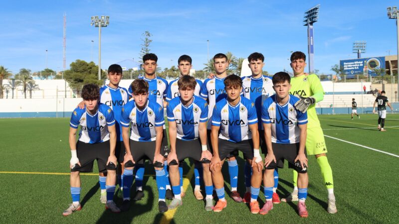 Fin de semana con menos partidos de lo habitual en el resto de la cantera