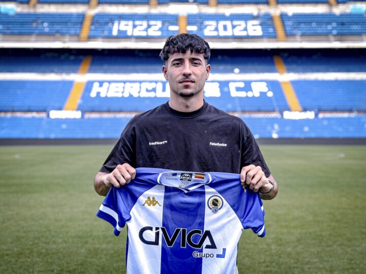 Álex Blanco, primer fichaje del Hércules B