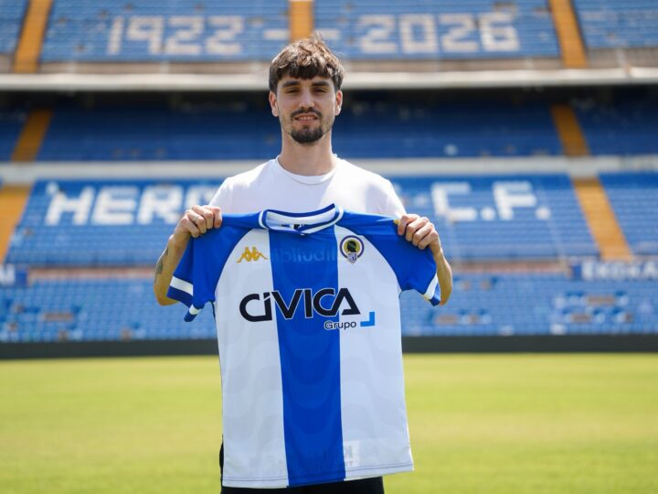 Darío Marcos, polivalencia para el ataque del Hércules B