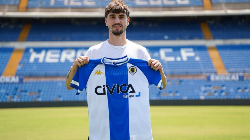 Darío Marcos, polivalencia para el ataque del Hércules B