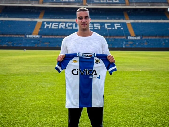 Fernando Hernández, físico y salida de balón para la defensa del Hércules B