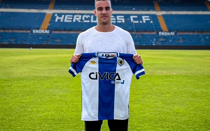 Fernando Hernández, físico y salida de balón para la defensa del Hércules B
