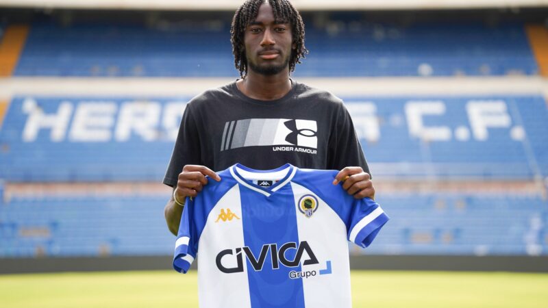 Momo Bah, un delantero más para el Hércules B