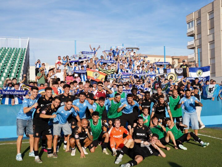 Álex Jiménez y Blazic protagonizan la victoria del Hércules en Águilas (0-1)
