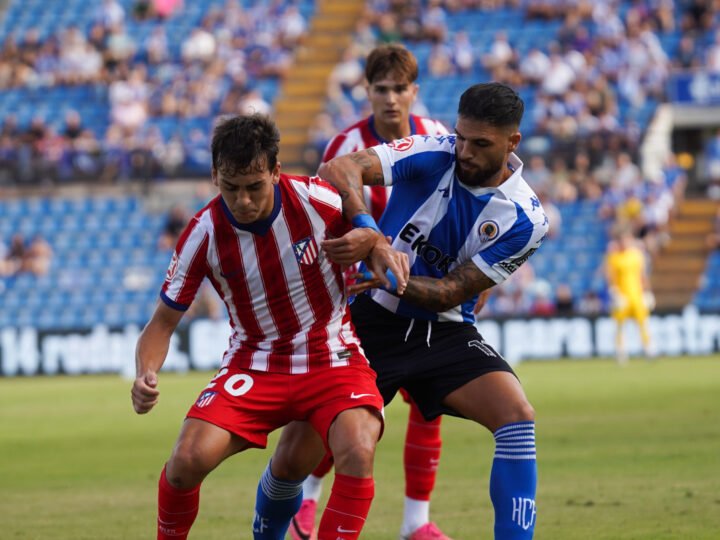 Un Hércules sin gol encadena su segunda derrota consecutiva ante el Atlético Madrileño (0-2)