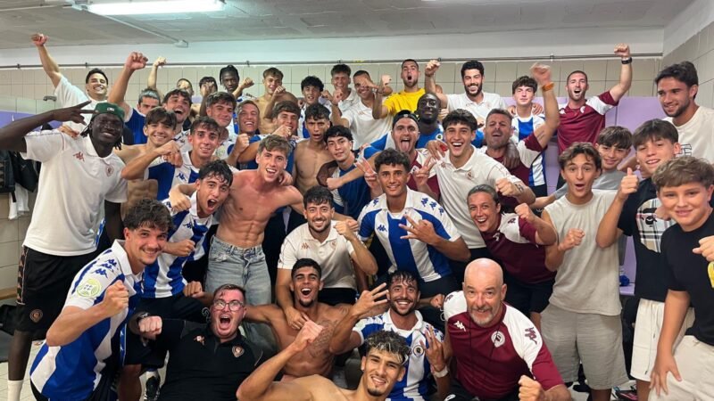 El Hércules B consigue su primera victoria (3-1)