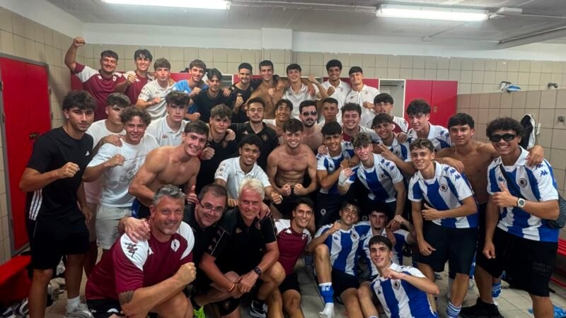 Unai Galindo y Arturo Ruiz le dan la primera victoria de la temporada al Juvenil A (2-0)